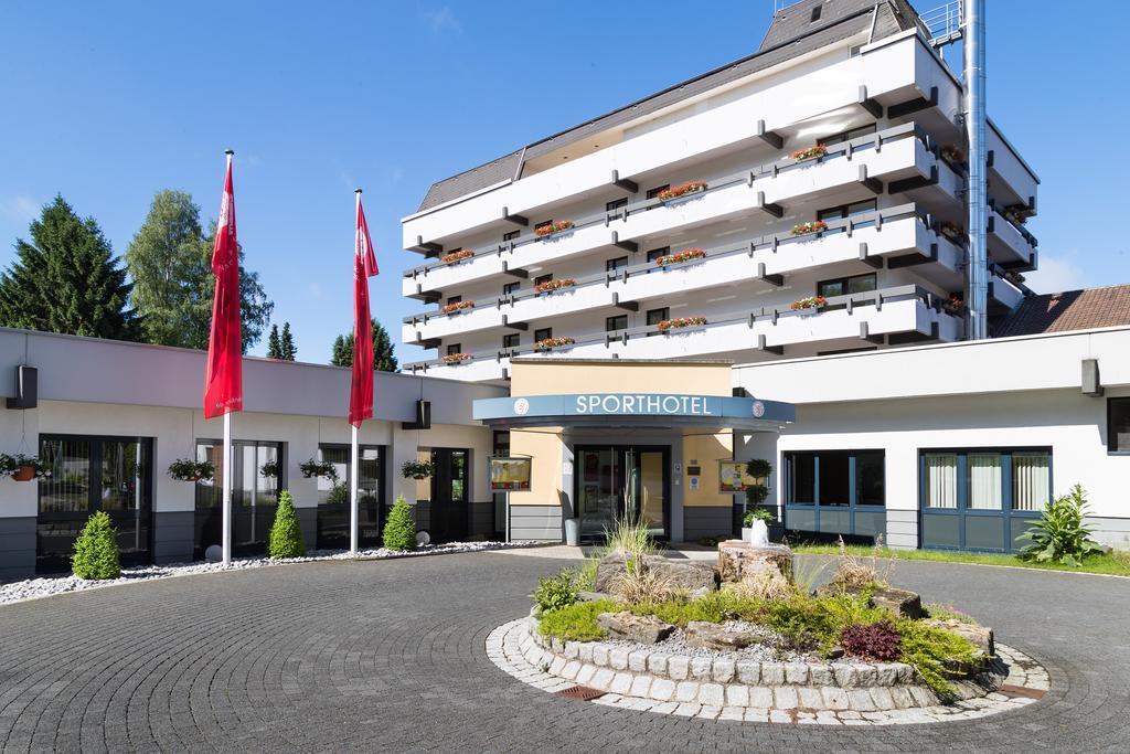 Sporthotel Gruenberg Grünberg Exterior foto